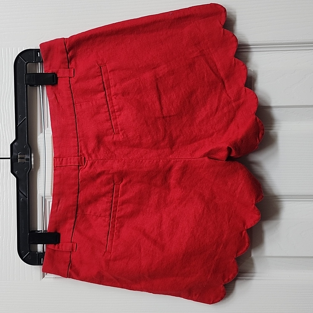 Bundle of Two Pairs J. Crew Scalloped Shorts, Size 4 - Picture 8 of 11